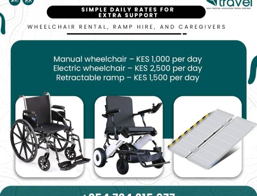 Whether you're recovering from an injury, supporting a loved one, or managing a long-term mobility need, our Standard Manual Wheelchair delivers dependable, comfortable, and practical mobility across Kenya. Built to Last, Designed to Move Constructed with a chrome-plated steel frame, this wheelchair combines strength with durability, resisting rust and daily wear while remaining lightweight enough for everyday use. The robust build ensures it holds up whether you're navigating indoor corridors or outdoor terrain. Foldable for Effortless Convenience The foldable design makes storage and transport a breeze — collapse it in seconds to fit into a car boot, matatu, or storage space. Ideal for caregivers and family members who need a practical, on-the-go mobility solution. Smooth, Responsive Mobility 🔘 Large spoke rear wheels for stable, controlled self-propulsion 🔘 Swivel front castors for easy directional changes and tight turns 🔘 Smooth rolling performance on flat and moderately uneven surfaces Who Is It For? Patients recovering from surgery or injury Elderly individuals needing daily mobility support Hospitals, clinics, and care facilities requiring reliable patient transport Families seeking an affordable, long-term wheelchair solution in Kenya Why Choose This Wheelchair? ✅ Affordable and widely available in Kenya ✅ Lightweight and easy to self-propel or push ✅ Pairs perfectly with accessible transport like the Toyota Hiace power lift van ✅ Foldable — compatible with most vehicle boots and storage spaces